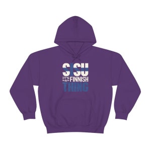 Sisu Suomi Finnish Finland Pride thing Nordic heritage graphic shirt Unisex Hoodie Hooded Sweatshirt image 9