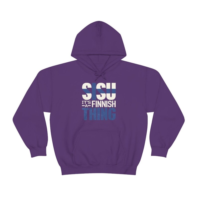 Sisu Suomi Finnish Finland Pride thing Nordic heritage graphic shirt Unisex Hoodie Hooded Sweatshirt image 9