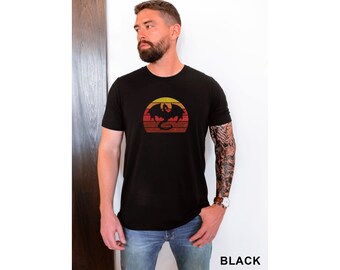 Dungeon Master D20 Dragon Retro RPG scene gift for him  Unisex Jersey Short Sleeve Tee T-Shirt