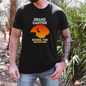 Grand Canyon National Park Arizona novelty Unisex Jersey Short Sleeve Tee T-Shirt