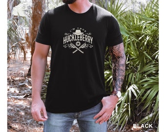 I'm your Huckleberry Doc Holiday Tombstone CCW Say When Unisex Jersey Short Sleeve Tee T-Shirt
