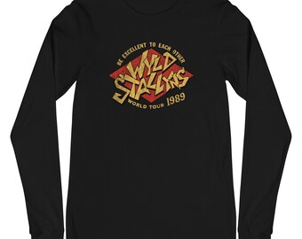 Wyld Stallyns-BILL ET TED'S EXCELLENT ADVENTURE T-Shirt-années 80 Inspiré Wyld Stallyns-BILL ET TED'S EXCELLENT ADVENTURE T-Shirt-années 80 Inspiré