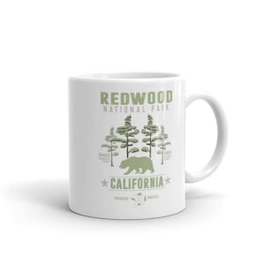 Redwood National Park California Mug