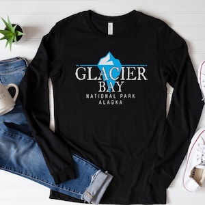 Glacier Bay National Park Alaska Long Sleeve T-Shirt