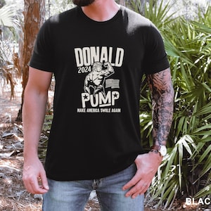 Donald Trump Election 2024 Donald Pump Make America swale Again, Unisex Jersey Short Sleeve Tee T-Shirt