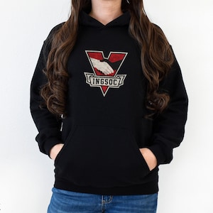 1984 George Orwell book Ingsoc Unisex Hoodie Hooded Sweatshirt