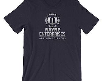 Wayne Enterprises Applied Sciences Unisex Jersey Short Sleeve Tee T-Shirt
