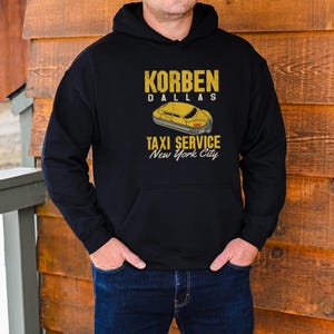 Korben Dallas Fifth Element Taxi Service New York City Unisex Hoodie Hooded Sweatshirt