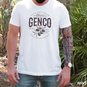 Retro Movie Genco Olive Oil Company Unisex Jersey Short Sleeve Tee T-Shirt