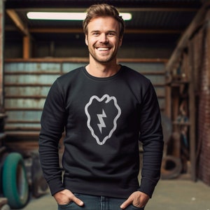 Armee Militärveteran 25thInfantry Abteilung 25th Insignia beunruhigt Geschenk für Papa Unisex Rundhals-Sweatshirt