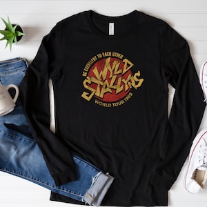 Wyld Stallyns Bill adventure retro vintage movie Be Excellent Unisex Long Sleeve Tee