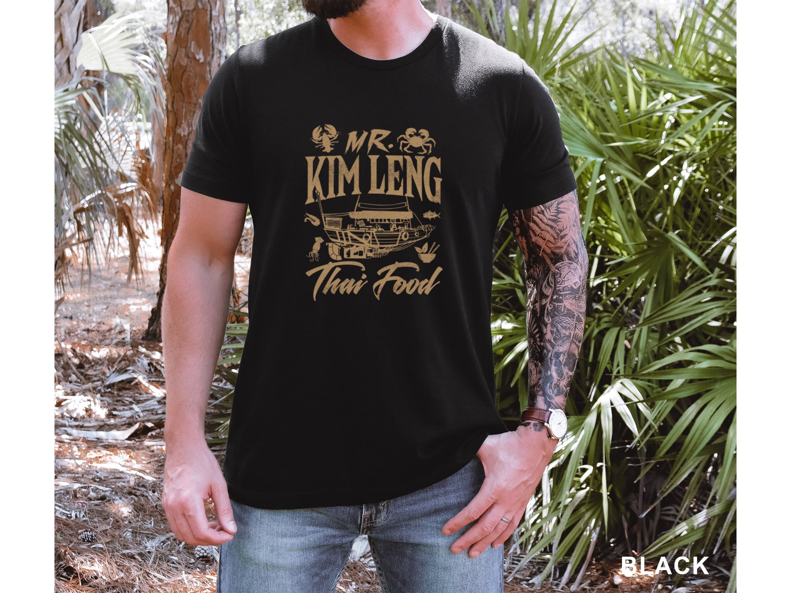 Fifth Element Mr Kim Leng Thai Food Retro Vintage Movie Shirt 