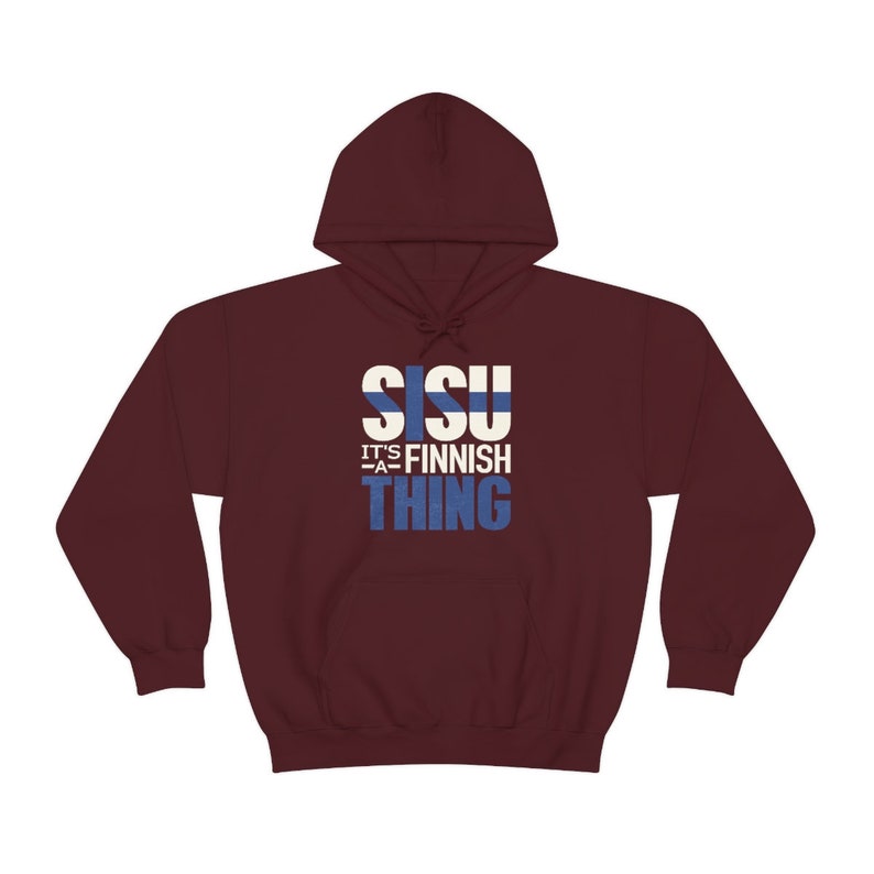 Sisu Suomi Finnish Finland Pride thing Nordic heritage graphic shirt Unisex Hoodie Hooded Sweatshirt image 8