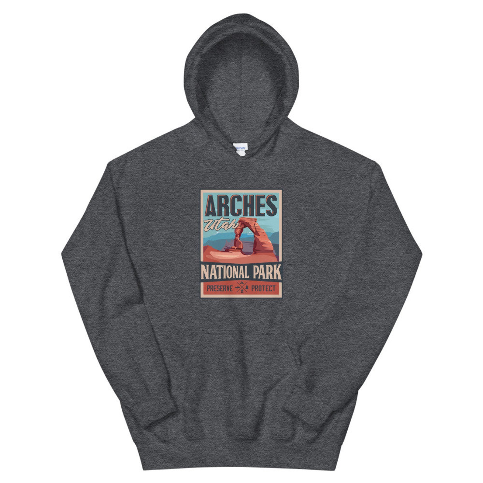 arches national park hoodie