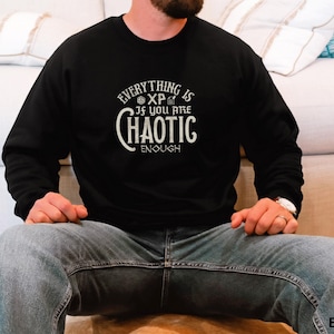 Dungeon master game master DM GM RPG tabletop games dnd d20 Unisex Crewneck Sweatshirt