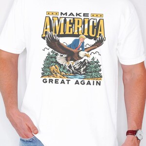 Trump 2024 Wahl Shirt, Wahl 2024, Trump Kundgebung, Republikanisches Shirt KOMFORT Farben Unisex T-Shirt