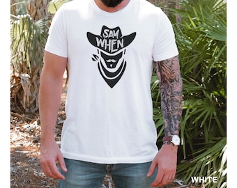 Say When 2nd Amendment Tombstone Doc Holiday Retro vintage movie Western gunfighter Unisex Jersey Short Sleeve Tee T-Shirt