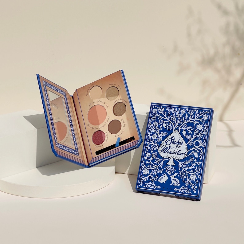 Shades of Wonderland Blush and Eyeshadow Palette Great for image 1