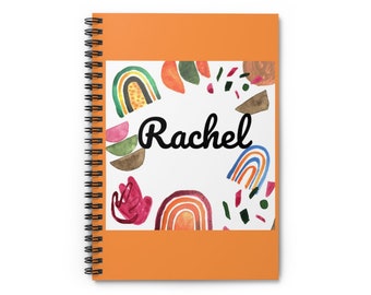 Spiral Notebook, Notebook and Journal, Notebook and Planner, Notebook Personalized, Notebook for School, Notebook College, Notebook for Work