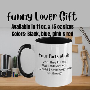 Funny fart mug, fart mug, funny boyfriend mug, crude, mug for boyfriend, couple mug, personalized mug, boyfriend mug, adult humor, rude mug