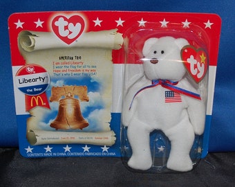 liberty beanie baby value