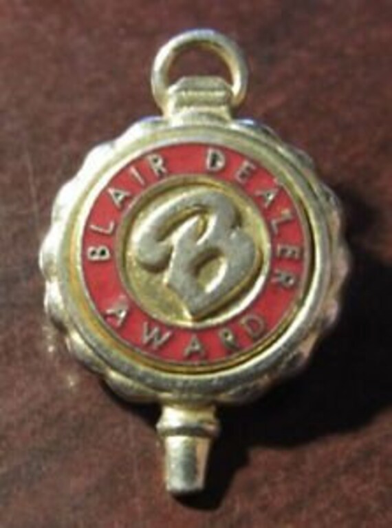 Vintage Blair Dealer Award Pin Automobile Car Deale… Gem