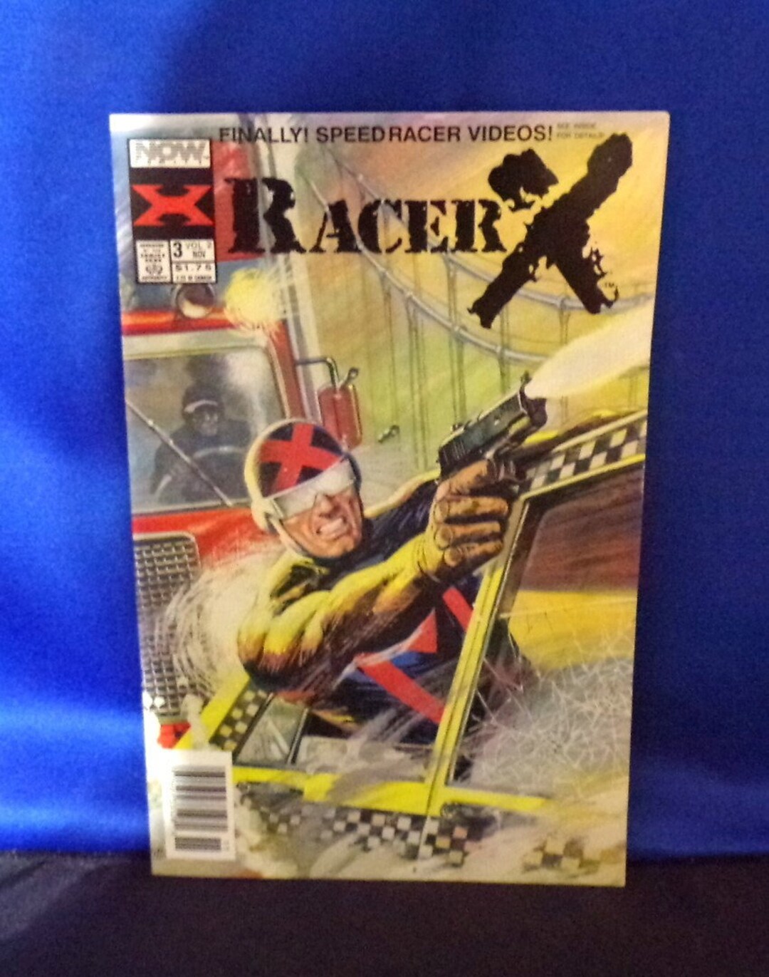 Racer X Comic Book 3 Speed Racer NOW Comic 1989 Etsy