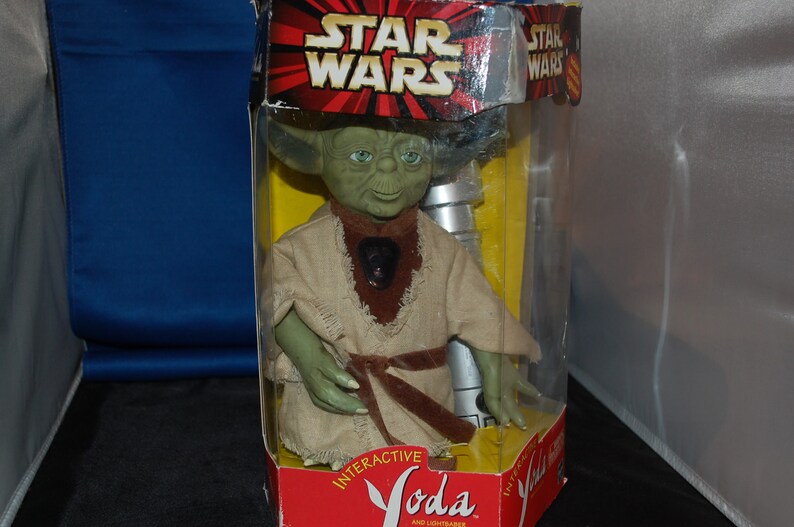 Interactive Yoda and Lightsaber by Tiger New in Box Talking Toy Toys & Games Toys lifepharmafze.com
