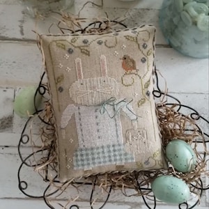 WITH THY NEEDLE And Thread "Harietta & Co." counted cross stitch patterns, Brenda Gervais, Americana, Pattern Only