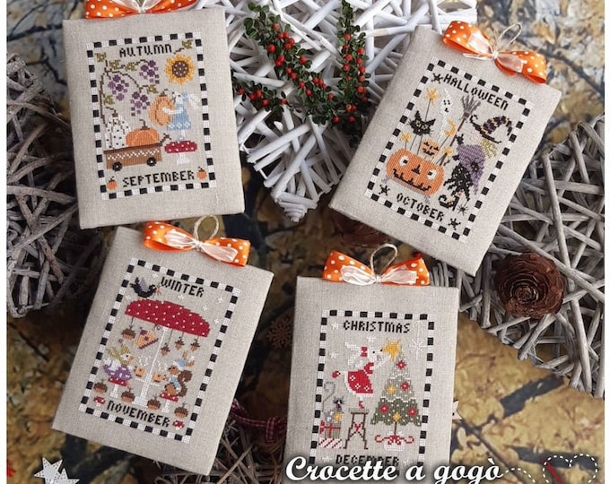Crocette A Gogo • calendar Part 3 • Counted Cross Stitch Pattern • 4