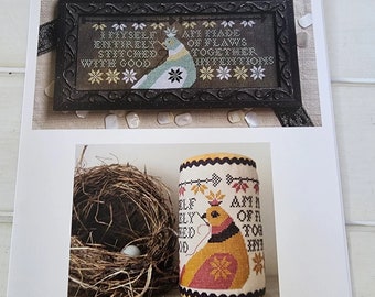 KATHY BARRICK "Good Intentions Revisited" Counted Cross Stitch Pattern, Chart, Sampler, Pattern Only
