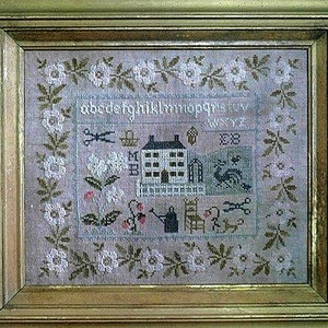 STACY NASH DESIGNS "Tribute to Summer Sampler" Counted Cross Stitch Pattern, Sampler, Alphabet, Pattern Only