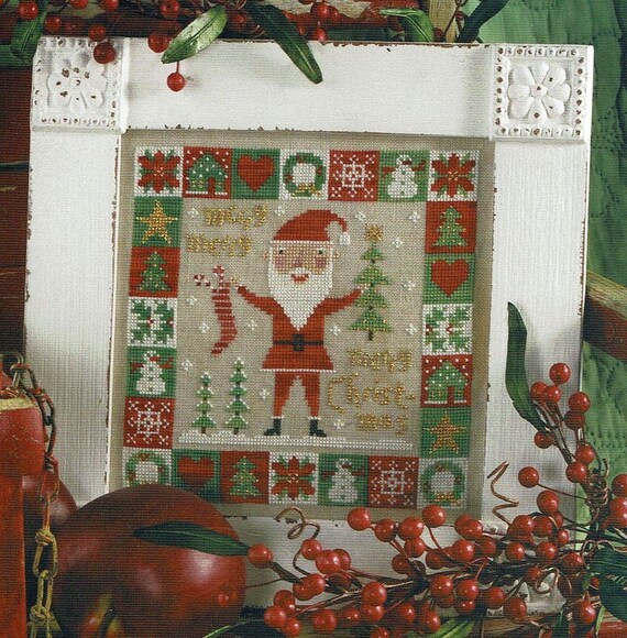 BIRDS OF a FEATHER merry, Merry Counted Cross Stitch Pattern 