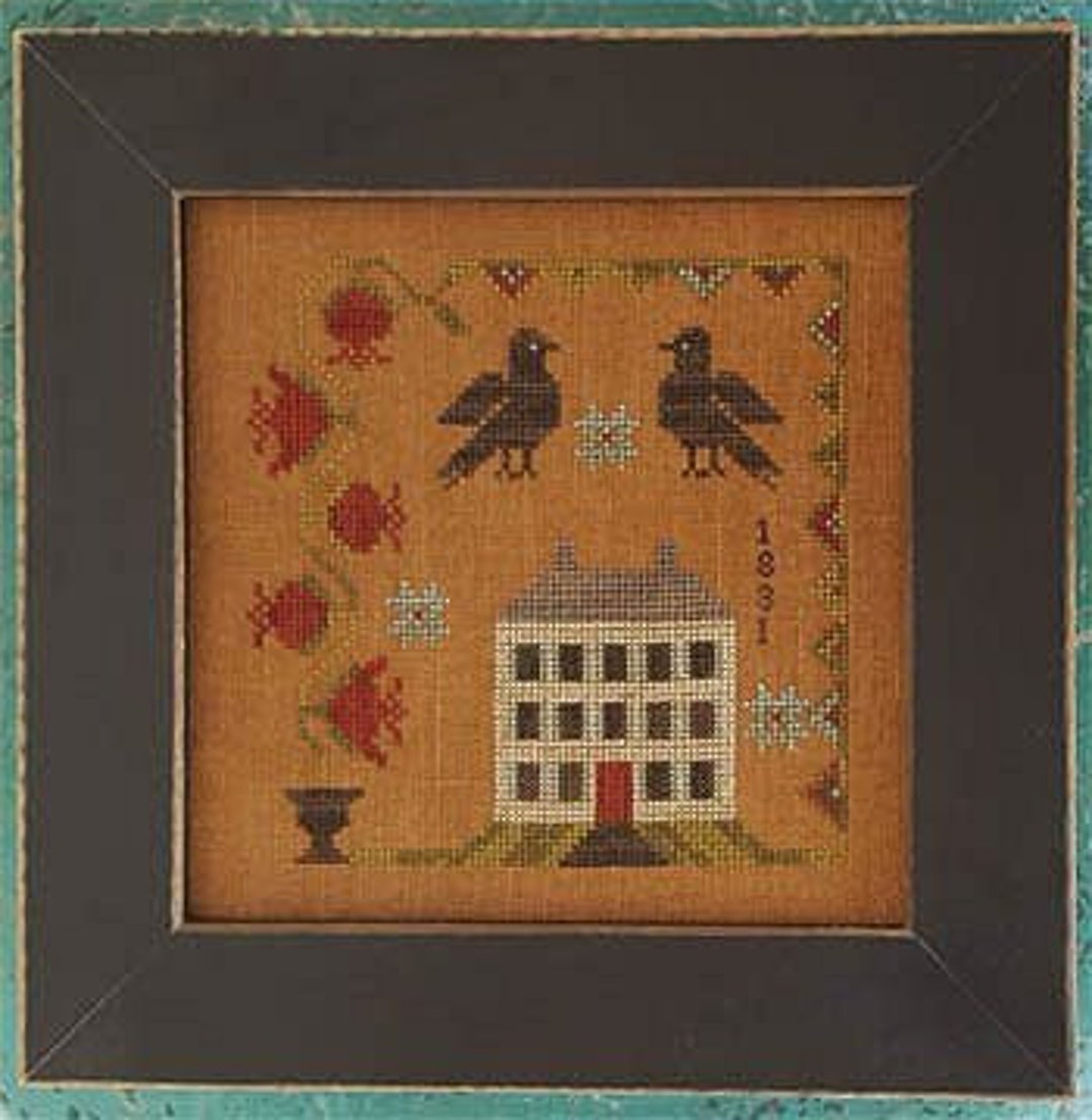 SAMPLERS NOT pomegranate Manor Counted Cross Stitch Pattern, Chart, Sampler, Pattern