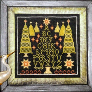 CARRIAGE HOUSE SAMPLINGS "1999 Christmas Sampler" Counted Cross Stitch Pattern, Chart, Sampler, Pattern Only