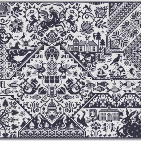 Long Dog Samplers Etsy