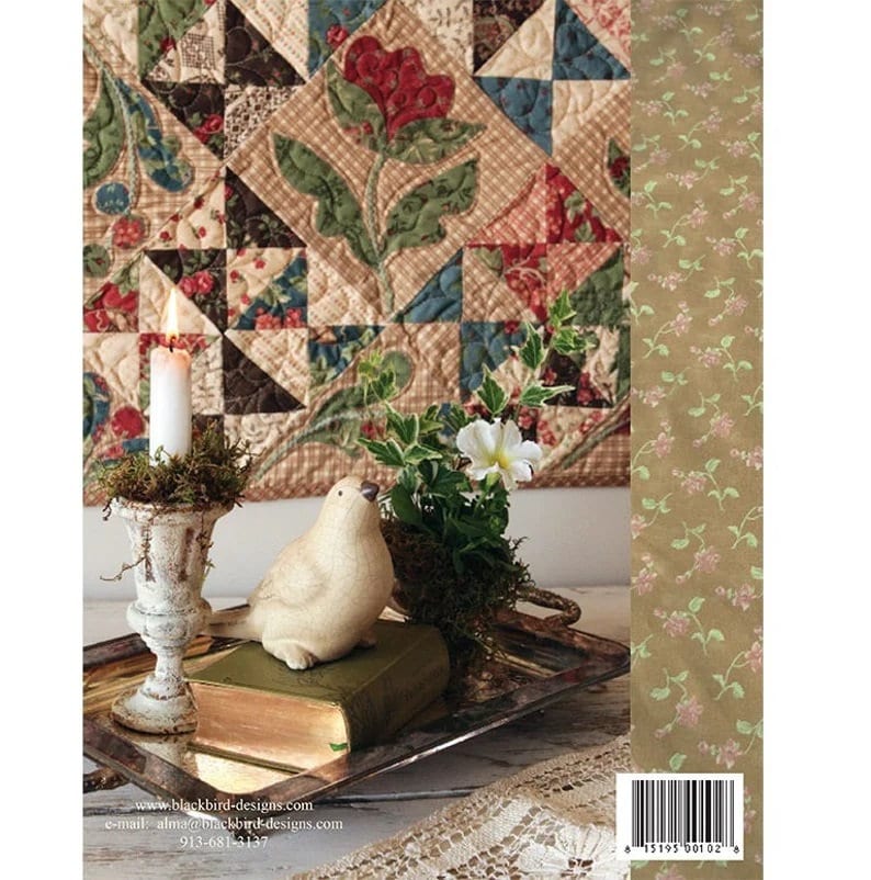BLACKBIRD DESIGNS in Full Bloom quilting A Book Etsy