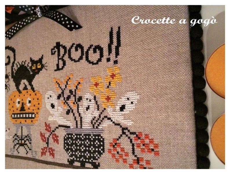 Crocette A Gogo Boo Counted Cross Stitch | Etsy