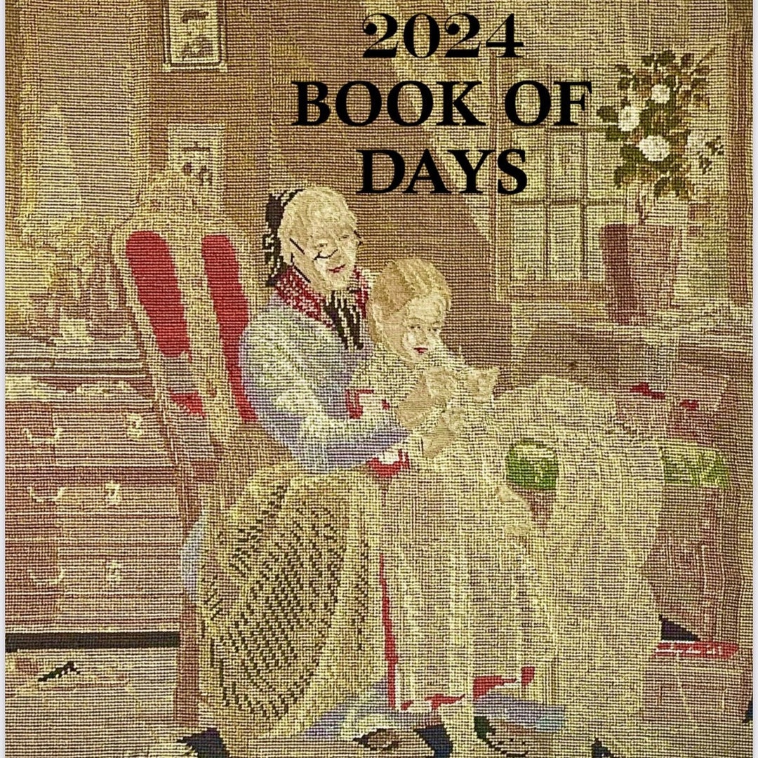 Needlework Press 2024 BOOK OF DAYS Journal Cross Stitch Planner Needlework Planner for