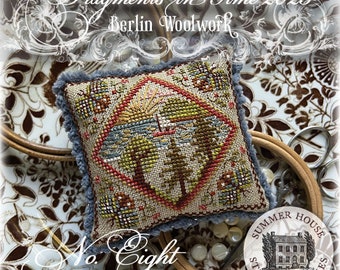 SUMMER HOUSE STITCHE Workes Fragments in Time 2023 - No. Eight • Cross Stitch Pattern • No. 8 Chart, Pattern Only