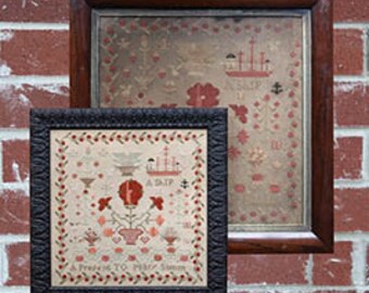 HEARTSTRING SAMPLERY consider the Lilies Counted Cross Stitch Pattern ...