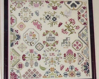 AuryTM "A Sampler For My Mother - Quaker Style" Counted Cross Stitch Pattern