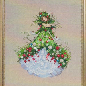 Patrón de punto de cruz "Merry Merry" de MIRABILIA DESIGNS, Nora Corbett (solo patrón)