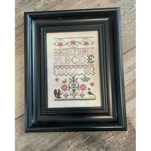 FROM THE HEART &quot;Eliza&#39;s Little Sampler&quot; Counted Cross Stitch Pattern, Little Sampler Series, Pattern Only