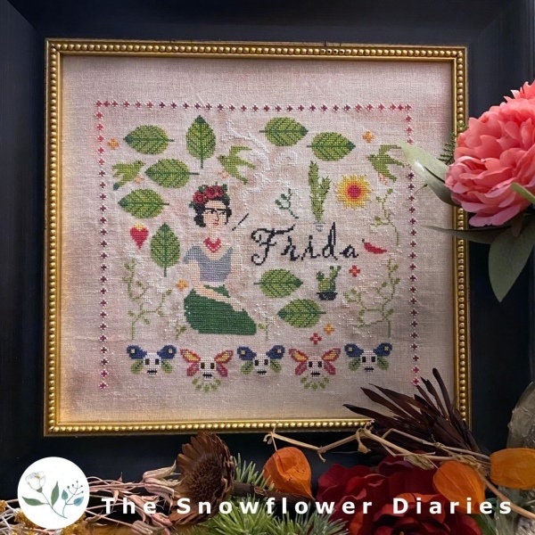 Snowflower The Snowflower Diaries Cross Stitch - Etsy