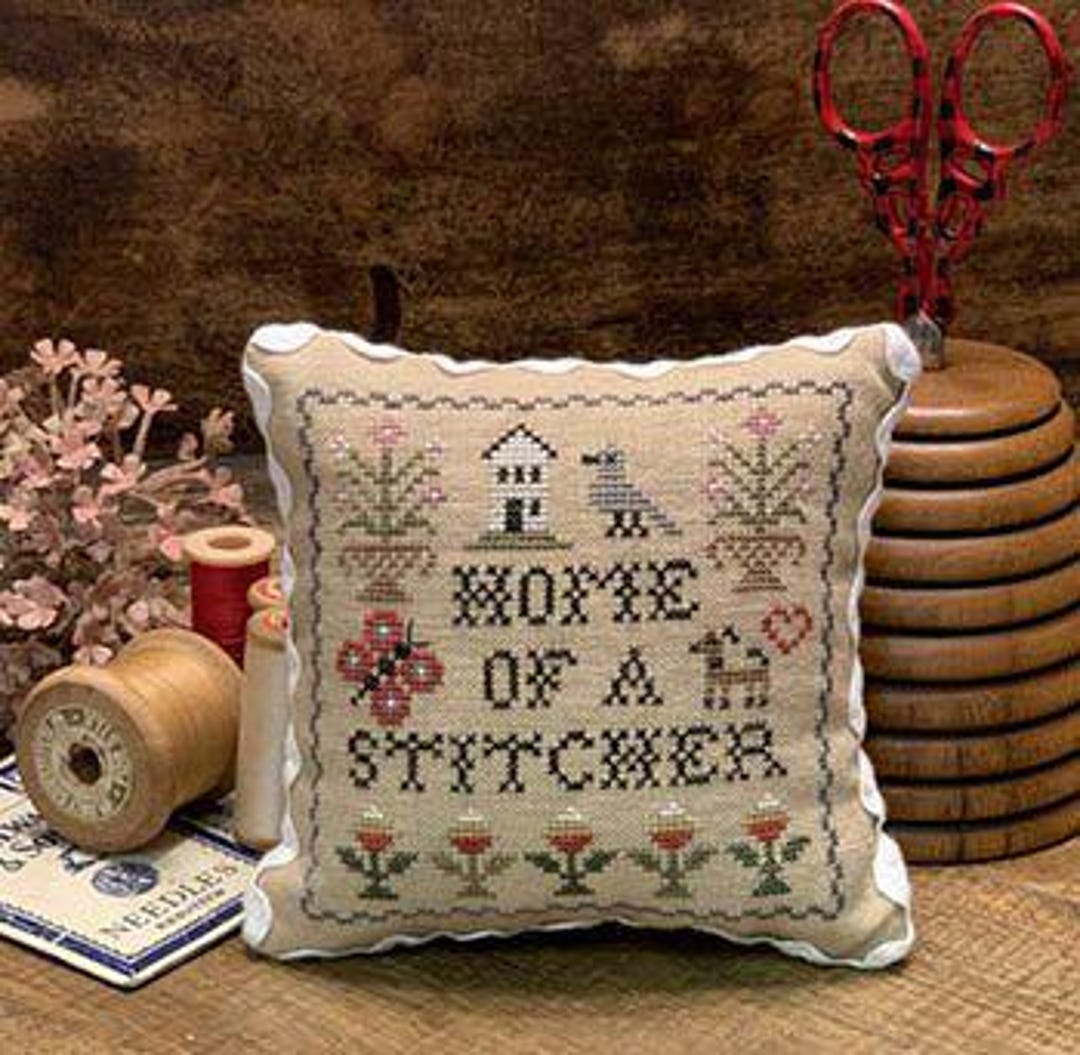 The SCARLETT HOUSE "home of A Stitcher" • Counted Cross Stitch Pattern ...