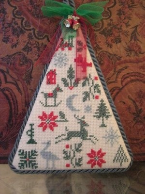 CHRISTMAS TREES By The Prairie Schooler Counted Cross Stitch