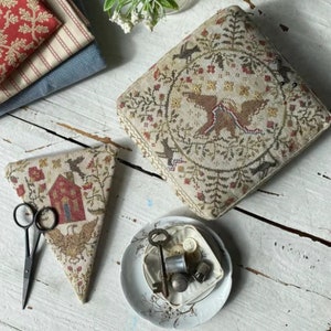 BLACKBIRD DESIGNS &quot;United We Stand&quot; • Counted Cross Stitch Pattern • 3 Patterns Celebrating the Love of our Country, Booklet, Pattern Only