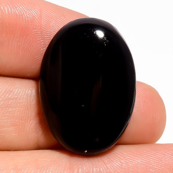 Natürliche Onyx ovale Form Edelstein Onyx Cabochon 22.65Cts 26X18X7 mm DG-474