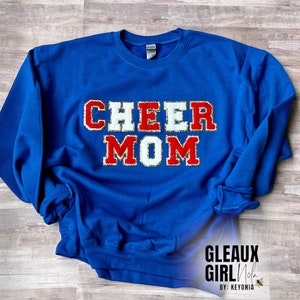 Custom Chenille Patch Sweatshirt, Varsity Letter Sweatshirt, Chenille Letters, Holiday T-shirts